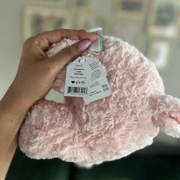 RARE Jellycat Large Leola Bear – AUTHENTIC, BNWT + Bows 🎀 - Picture 5 of 5